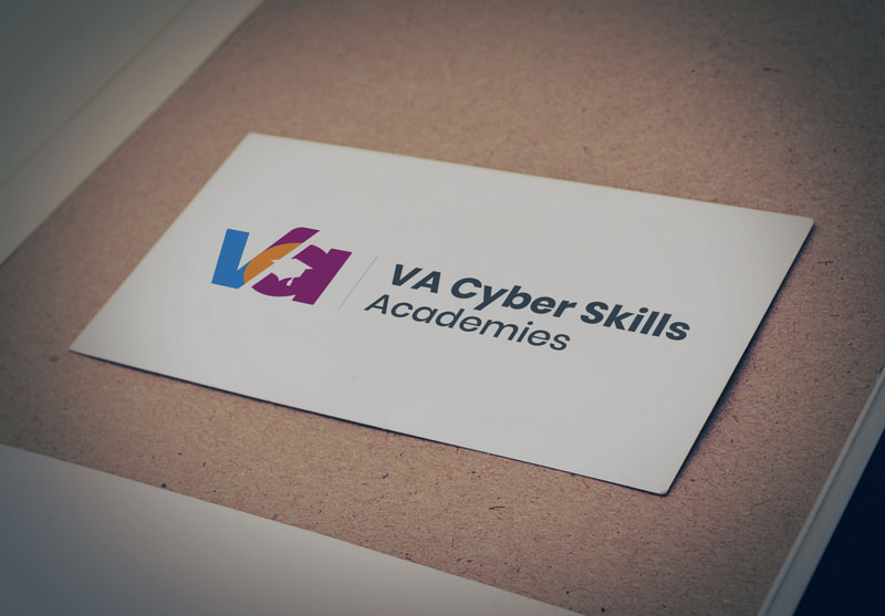Logo design for VA Cyber Skills Academies
